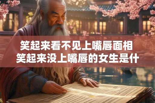 笑起来看不见上嘴唇面相 笑起来没上嘴唇的女生是什么样的人