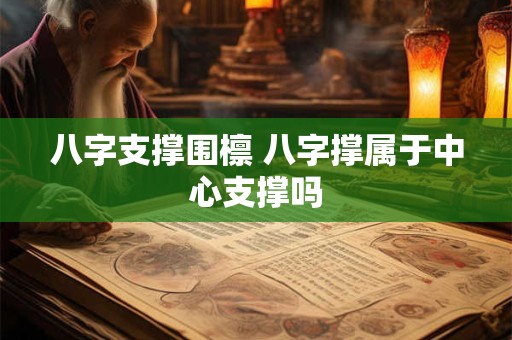 八字支撑围檩 八字撑属于中心支撑吗