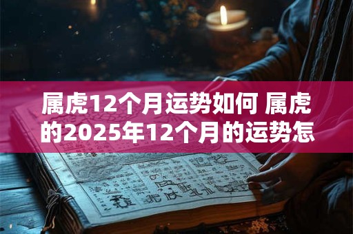 属虎12个月运势如何 属虎的2025年12个月的运势怎么样