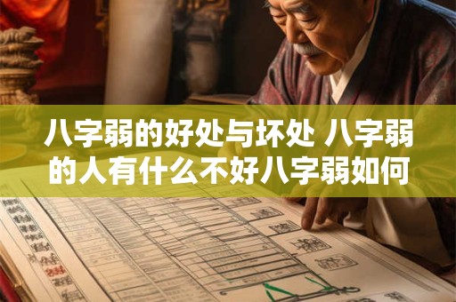 八字弱的好处与坏处 八字弱的人有什么不好八字弱如何补救