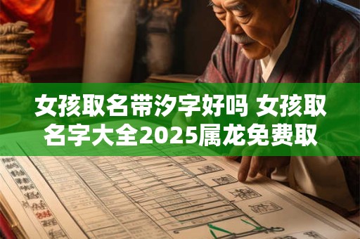 女孩取名带汐字好吗 女孩取名字大全2025属龙免费取名