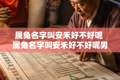 属兔名字叫安禾好不好呢 属兔名字叫安禾好不好呢男孩