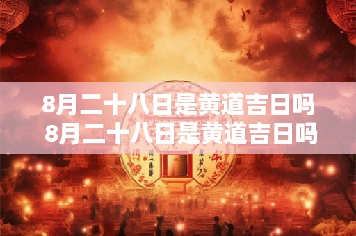 8月二十八日是黄道吉日吗 8月二十八日是黄道吉日吗为什么