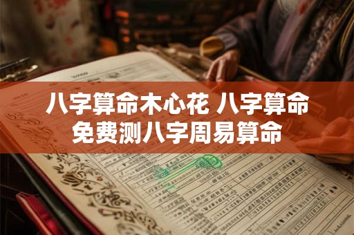 八字算命木心花 八字算命免费测八字周易算命