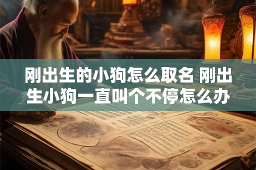 刚出生的小狗怎么取名 刚出生小狗一直叫个不停怎么办