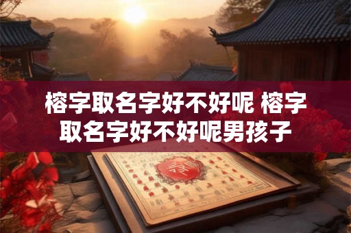 榕字取名字好不好呢 榕字取名字好不好呢男孩子