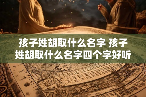 孩子姓胡取什么名字 孩子姓胡取什么名字四个字好听
