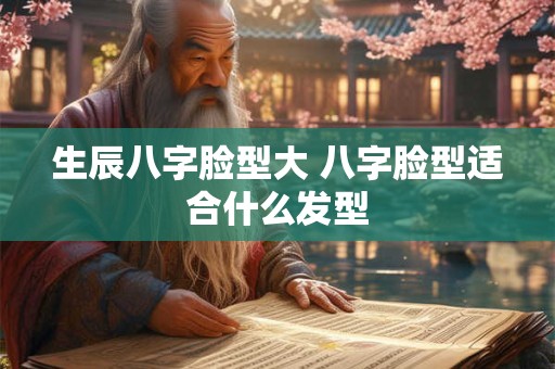 生辰八字脸型大 八字脸型适合什么发型