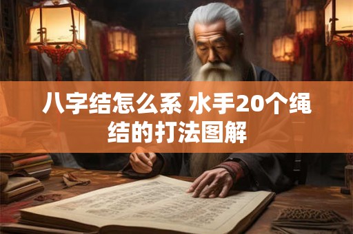 八字结怎么系 水手20个绳结的打法图解