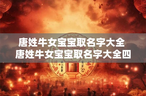 唐姓牛女宝宝取名字大全 唐姓牛女宝宝取名字大全四个字