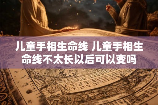 儿童手相生命线 儿童手相生命线不太长以后可以变吗
