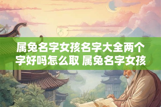 属兔名字女孩名字大全两个字好吗怎么取 属兔名字女孩名字大全两个字好吗怎么取好听