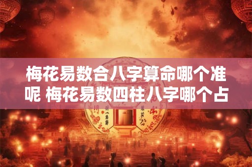 梅花易数合八字算命哪个准呢 梅花易数四柱八字哪个占卜好