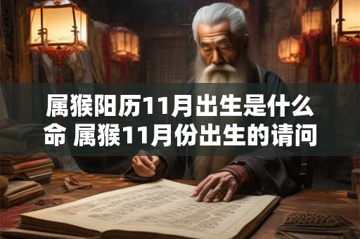 属猴阳历11月出生是什么命 属猴11月份出生的请问是什么星座