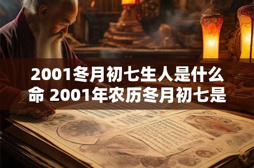 2001冬月初七生人是什么命 2001年农历冬月初七是什么星座