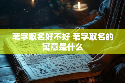 苇字取名好不好 苇字取名的寓意是什么