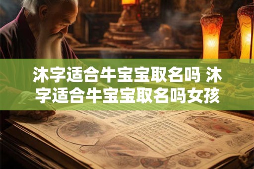 沐字适合牛宝宝取名吗 沐字适合牛宝宝取名吗女孩