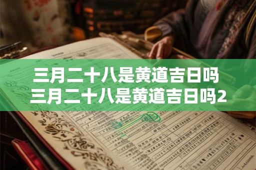 三月二十八是黄道吉日吗 三月二十八是黄道吉日吗2025