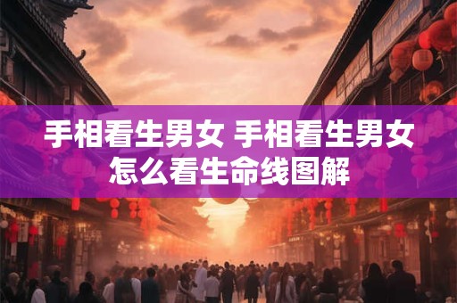 手相看生男女 手相看生男女怎么看生命线图解