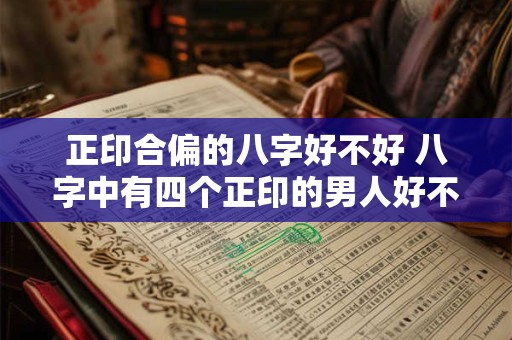 正印合偏的八字好不好 八字中有四个正印的男人好不好