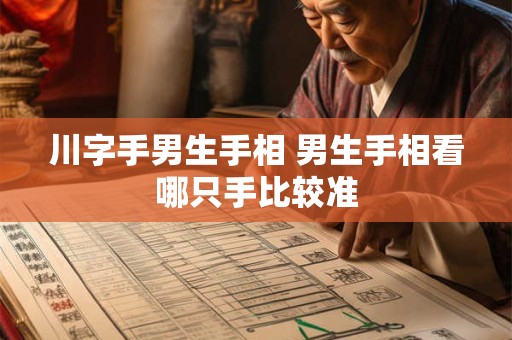 川字手男生手相 男生手相看哪只手比较准