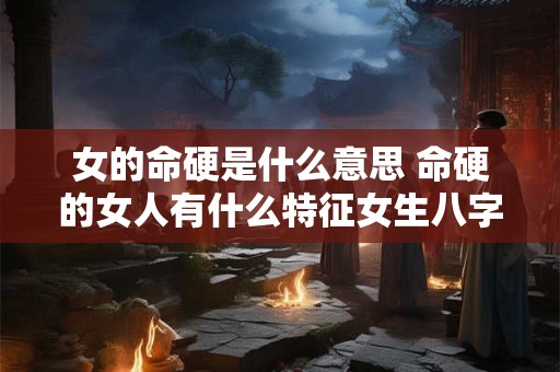 女的命硬是什么意思 命硬的女人有什么特征女生八字特点