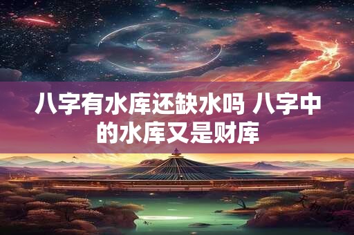 八字有水库还缺水吗 八字中的水库又是财库 八字有水库还缺水吗 八字中的水库又是财库