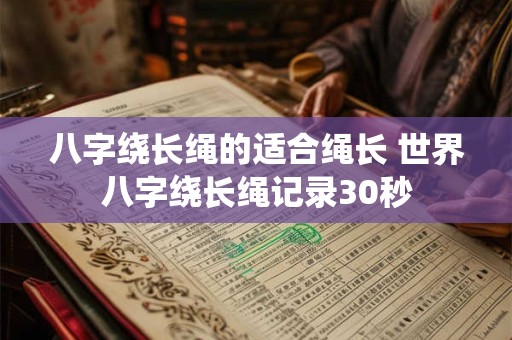 八字绕长绳的适合绳长 世界八字绕长绳记录30秒