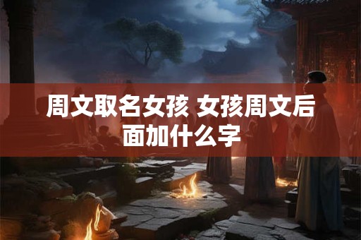 周文取名女孩 女孩周文后面加什么字
