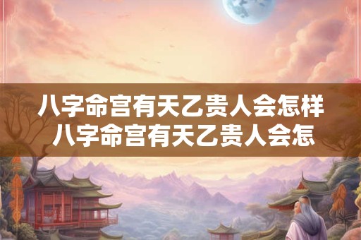 八字命宫有天乙贵人会怎样 八字命宫有天乙贵人会怎样呢