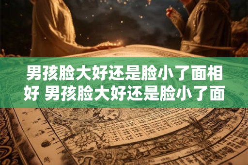 男孩脸大好还是脸小了面相好 男孩脸大好还是脸小了面相好一点