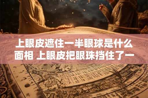 上眼皮遮住一半眼球是什么面相 上眼皮把眼珠挡住了一半是什么原因