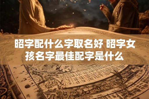 昭字配什么字取名好 昭字女孩名字最佳配字是什么