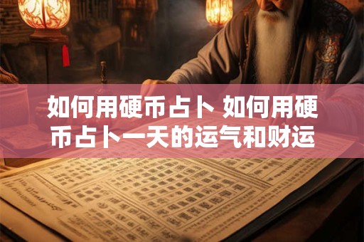 如何用硬币占卜 如何用硬币占卜一天的运气和财运