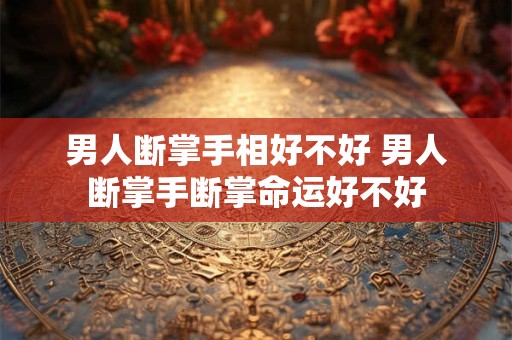 男人断掌手相好不好 男人断掌手断掌命运好不好