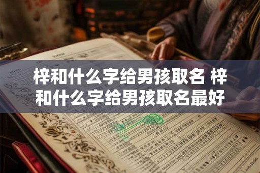 梓和什么字给男孩取名 梓和什么字给男孩取名最好