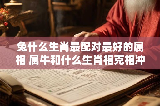 兔什么生肖最配对最好的属相 属牛和什么生肖相克相冲
