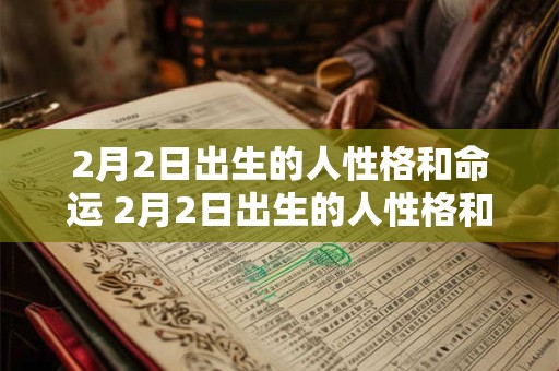 2月2日出生的人性格和命运 2月2日出生的人性格和命运怎么样