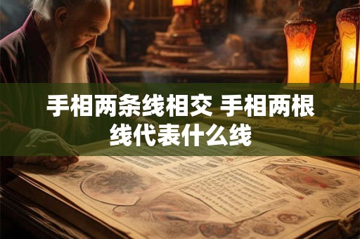 手相两条线相交 手相两根线代表什么线