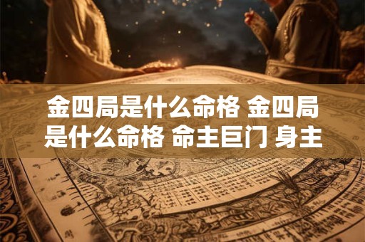 金四局是什么命格 金四局是什么命格 命主巨门 身主 天机 金四局是什么命格 金四局是什么命格 命主巨门 身主 天机