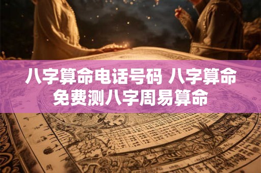 八字算命电话号码 八字算命免费测八字周易算命
