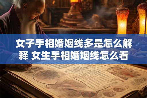 女子手相婚姻线多是怎么解释 女生手相婚姻线怎么看好不好