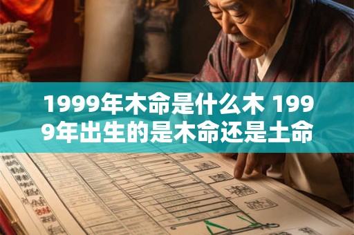 1999年木命是什么木 1999年出生的是木命还是土命