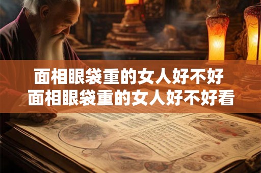 面相眼袋重的女人好不好 面相眼袋重的女人好不好看