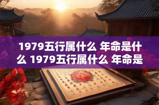 1979五行属什么 年命是什么 1979五行属什么 年命是什么意思