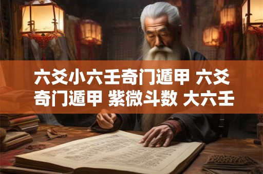 六爻小六壬奇门遁甲 六爻 奇门遁甲 紫微斗数 大六壬 小六壬
