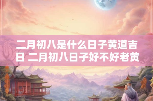 二月初八是什么日子黄道吉日 二月初八日子好不好老黄历查询