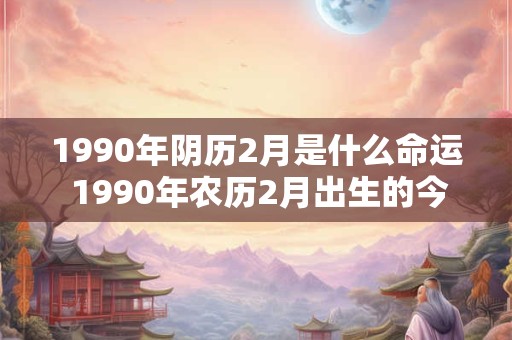 1990年阴历2月是什么命运 1990年农历2月出生的今年运势如何