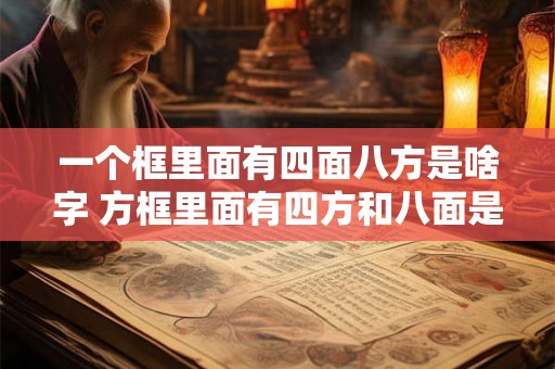 一个框里面有四面八方是啥字 方框里面有四方和八面是什么字