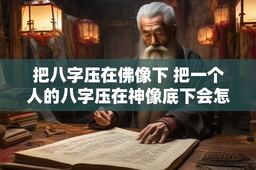 把八字压在佛像下 把一个人的八字压在神像底下会怎样